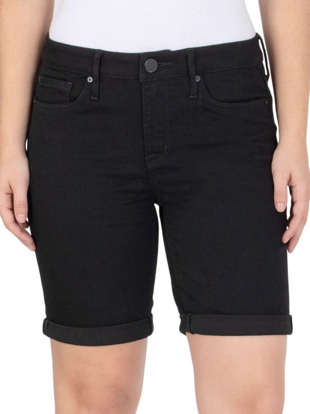 Seven7 Sunset Bermuda Shorts - Black - Women’s Size 10